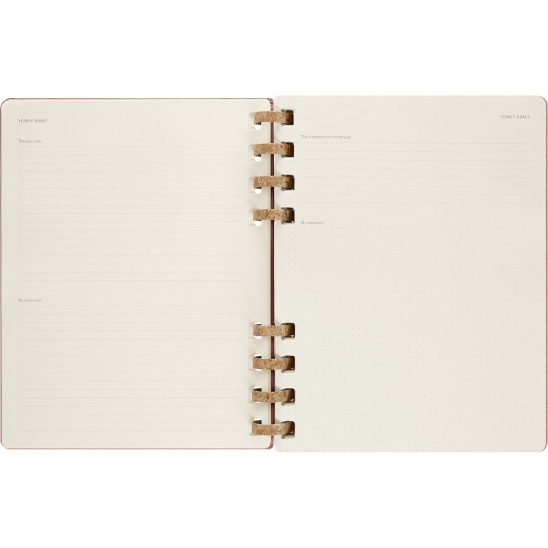 Spiralny kalendarz MOLESKINE Life