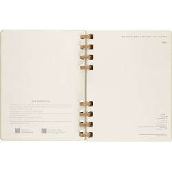 Spiralny kalendarz MOLESKINE Life