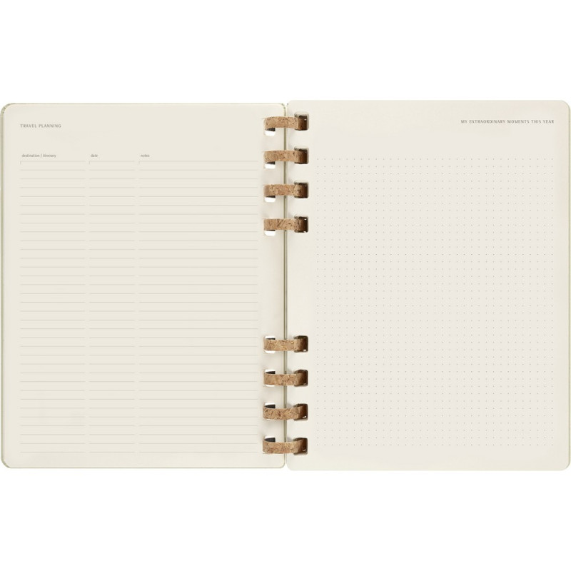 Spiralny kalendarz MOLESKINE Life