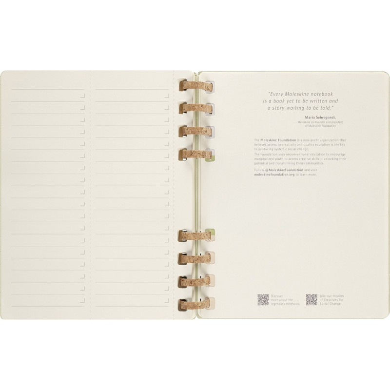 Spiralny kalendarz MOLESKINE Life