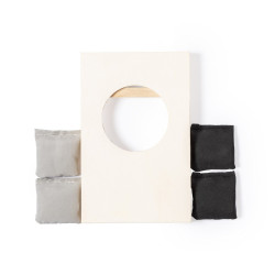 Drewniana gra zręcznościowa 4 el