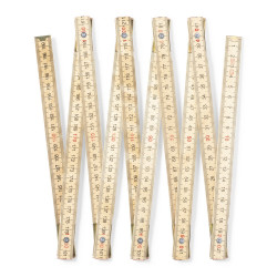 Drewniana miara 2m składana