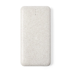 Bezprzewodowy power bank 8000 mAh ze słomy pszenicznej ładowarka bezprzewodowa 10W