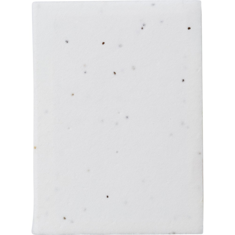 Zestaw do notatek karteczki samoprzylepne papier z nasionami