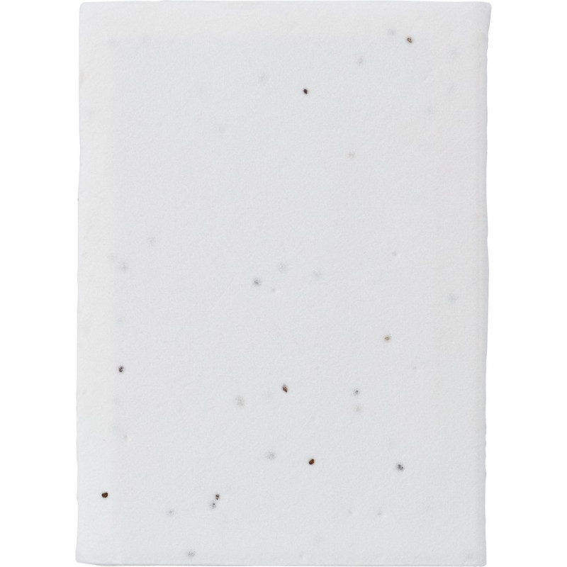 Zestaw do notatek karteczki samoprzylepne papier z nasionami