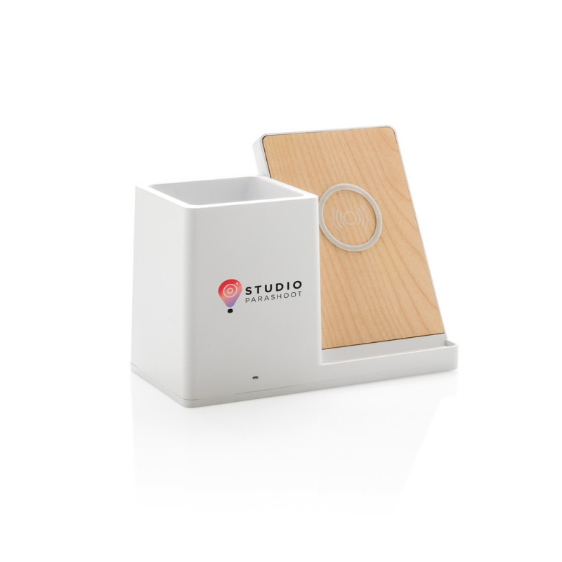 Ładowarka bezprzewodowa 10W organizer na biurko Ontario