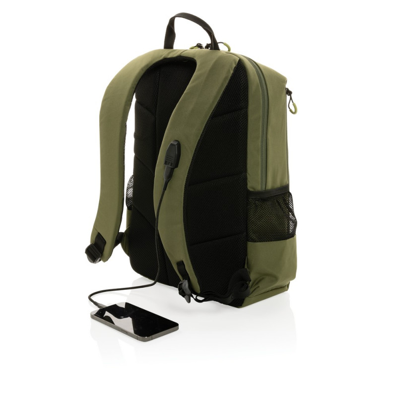 Plecak na laptopa 156" Swiss Peak Lima Impact AWARE™ ochrona RFID