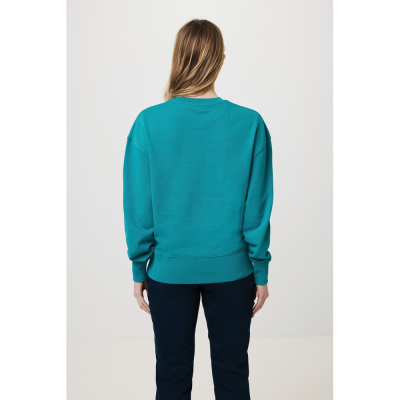 Luźna bluza z bawełny z recyklingu Iqoniq Kruger