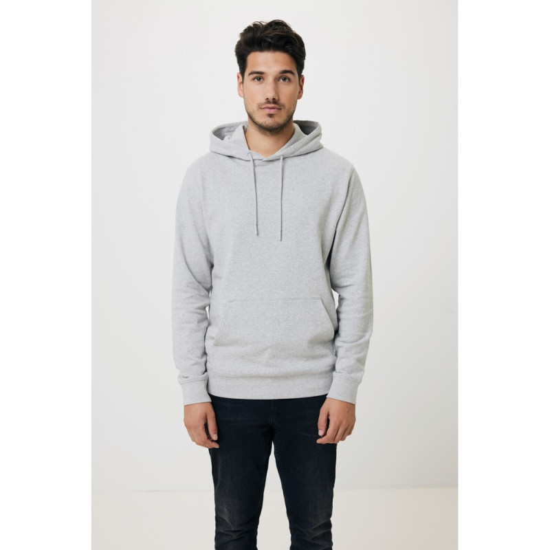 Bluza z kapturem z niebarwionej bawełny z recyklingu Iqoniq Torres