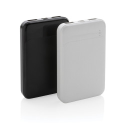 Power bank 5000 mAh plastik z recyklingu