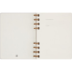 Spiralny kalendarz MOLESKINE Undated Life