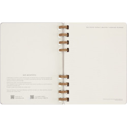 Spiralny kalendarz MOLESKINE Undated Life