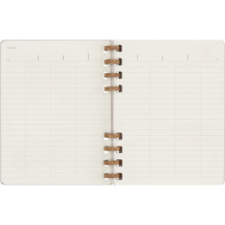 Spiralny kalendarz MOLESKINE Undated Life