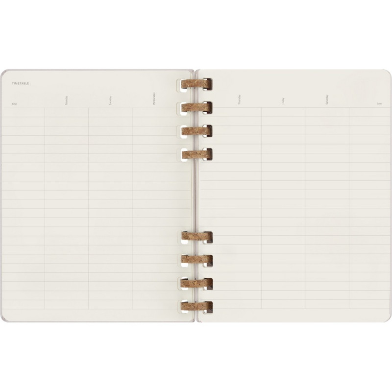 Spiralny kalendarz MOLESKINE Undated Life