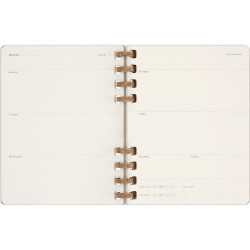 Spiralny kalendarz MOLESKINE Undated Life