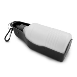 Butelka podróżna dla psa 250 ml miska na wodę z karabińczykiem | Maud