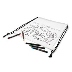 Worek ze sznurkiem do kolorowania kredki | Brody