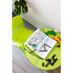 Worek ze sznurkiem do kolorowania kredki | Brody