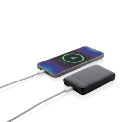 Power bank 5000 mAh plastik z recyklingu