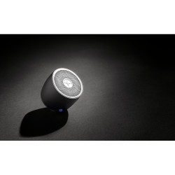 Basowy głośnik bezprzewodowy 3W Swiss Peak aluminium z recyklingu