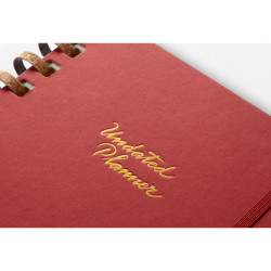 Spiralny kalendarz MOLESKINE Undated Life