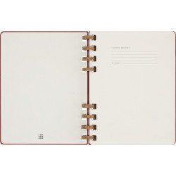 Spiralny kalendarz MOLESKINE Undated Life