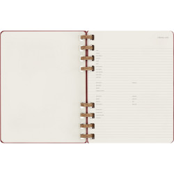 Spiralny kalendarz MOLESKINE Undated Life