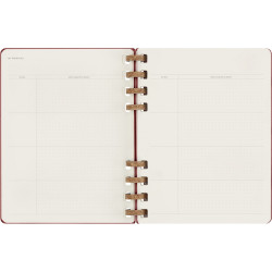 Spiralny kalendarz MOLESKINE Undated Life