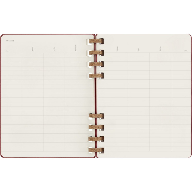 Spiralny kalendarz MOLESKINE Undated Life