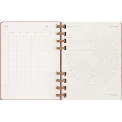 Spiralny kalendarz MOLESKINE Undated Life