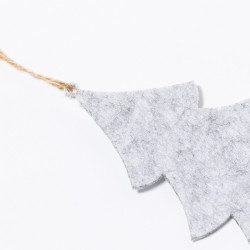 Zestaw filcowych zawieszek świątecznych 3 szt