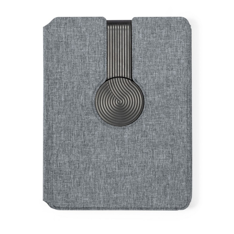 Wielofunkcyjny notatnik RPET A5 magnetyczna ładowarka bezprzewodowa 10W power bank 5000 mAh