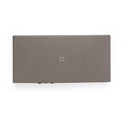 Ładowarka bezprzewodowa 10W z łusek kawowych i bawełny z recyklingu wielofunkcyjny zegar cyfrowy