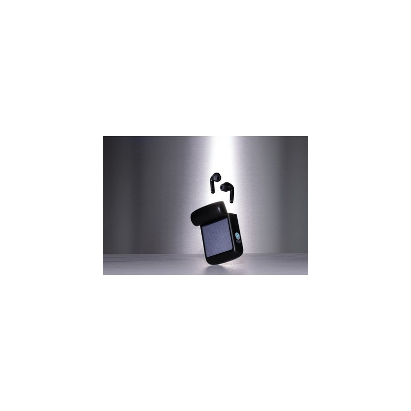 Douszne słuchawki bezprzewodowe z panelem słonecznym Skywave