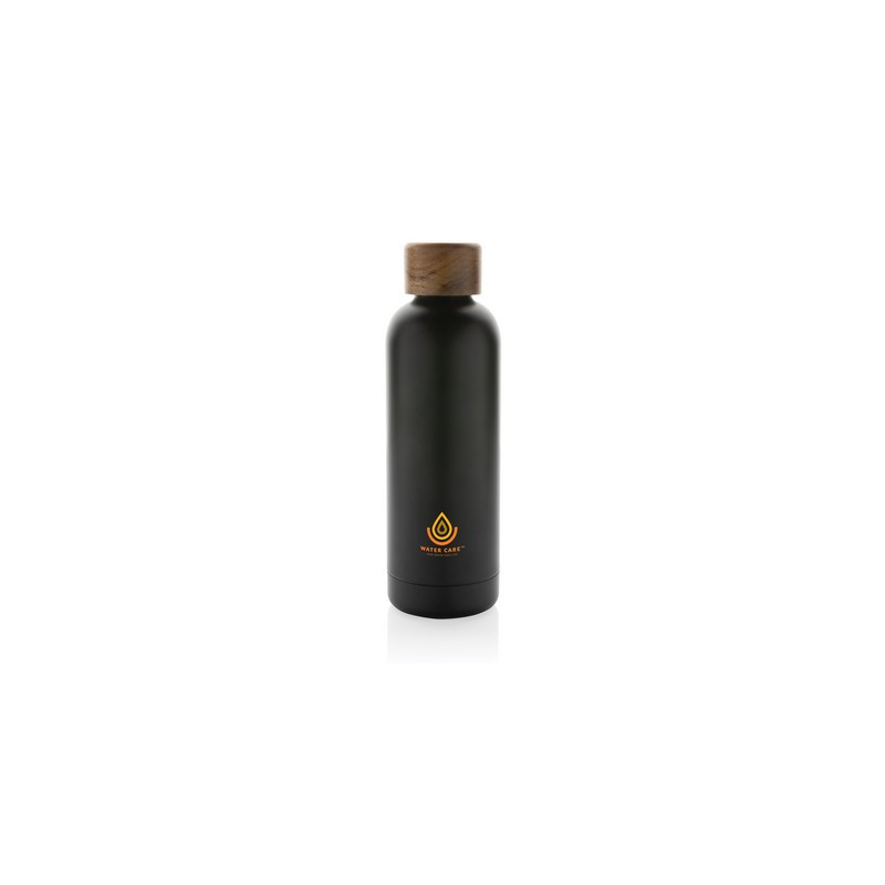 Butelka termiczna 500 ml Wood stal nierdzewna z recyklingu