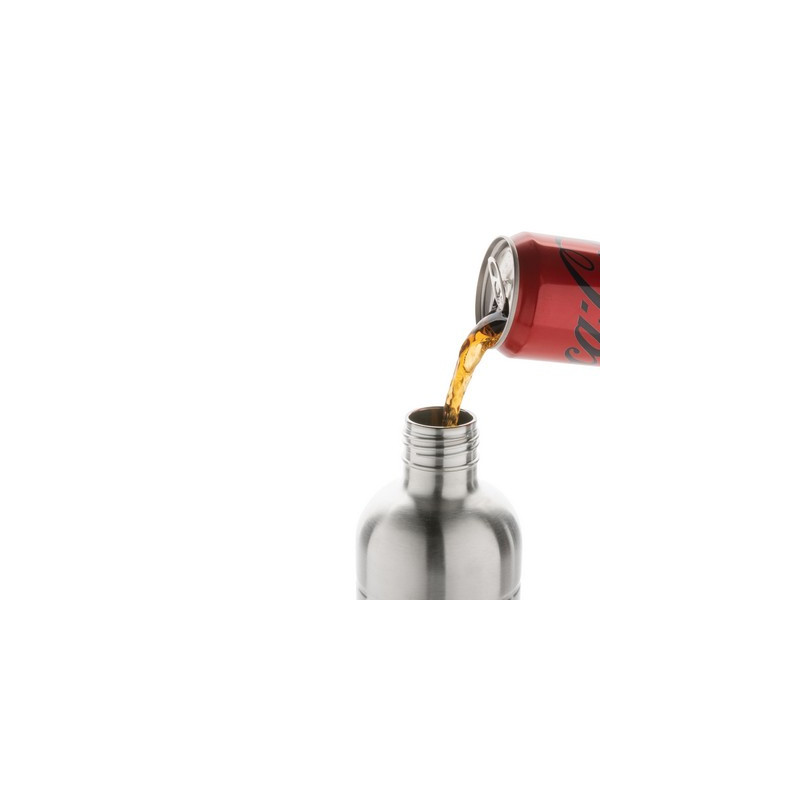 Butelka sportowa 800 ml Soda do napojów gazowanych stal nierdzewna z recyklingu