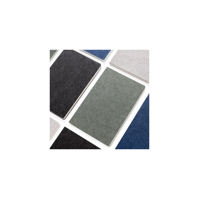 Notatnik z filcu z recyklingu A5