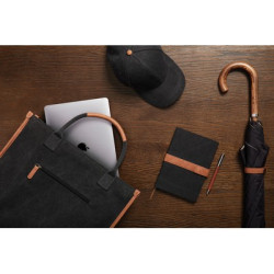 Torba na dokumenty VINGA Bosler płótno z recyklingu