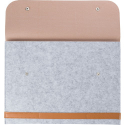 Etui na laptopa 14" z filcu RPET teczka na dokumenty