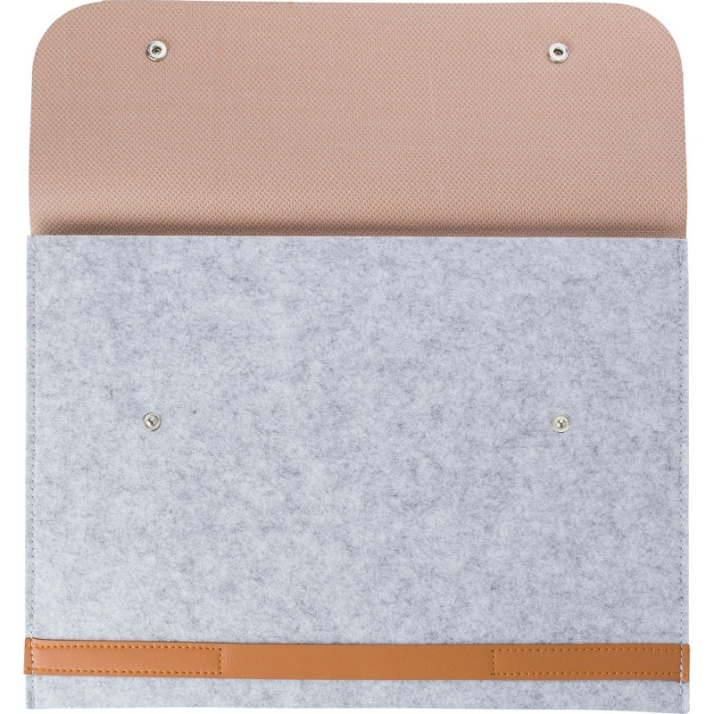 Etui na laptopa 14" z filcu RPET teczka na dokumenty