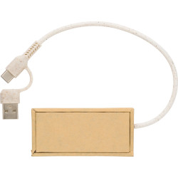 Hub USB 20 z papieru z recyklingu