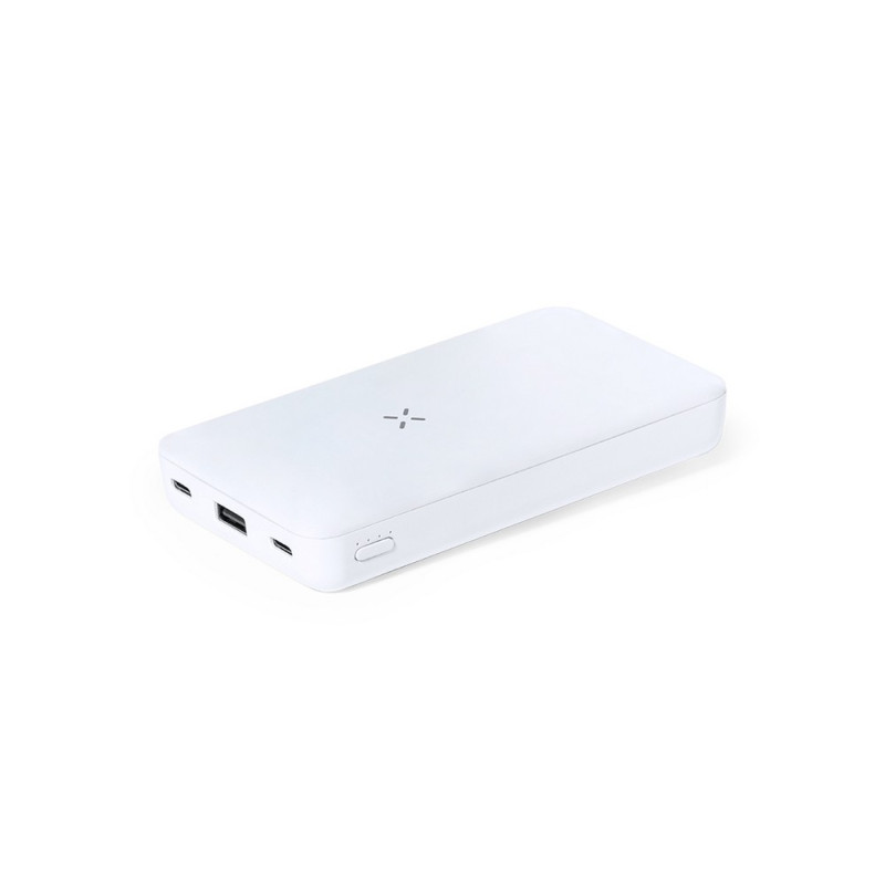 Bezprzewodowy power bank 5000 mAh ładowarka bezprzewodowa 15W stojak na telefon