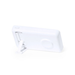 Bezprzewodowy power bank 5000 mAh ładowarka bezprzewodowa 15W stojak na telefon