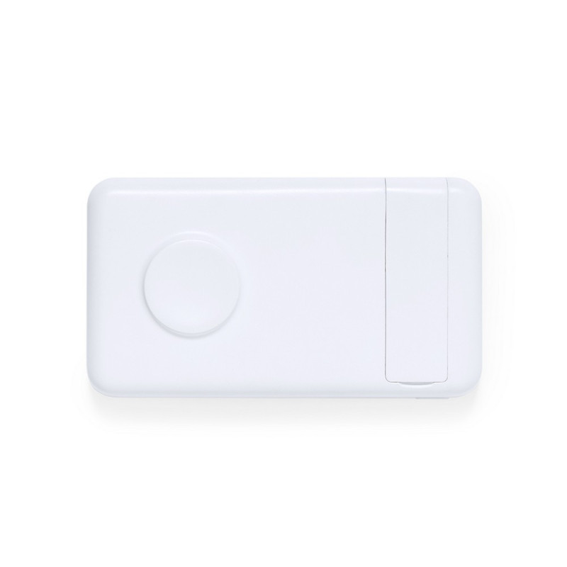 Bezprzewodowy power bank 5000 mAh ładowarka bezprzewodowa 15W stojak na telefon