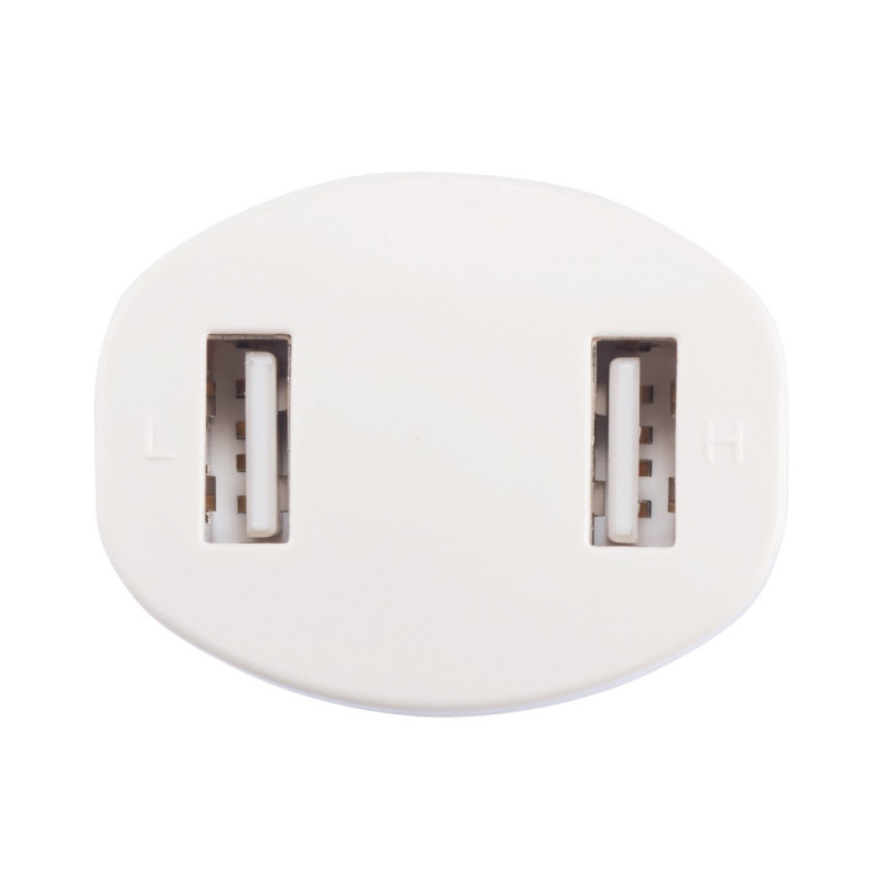 Podwójna ładowarka samochodowa USB
