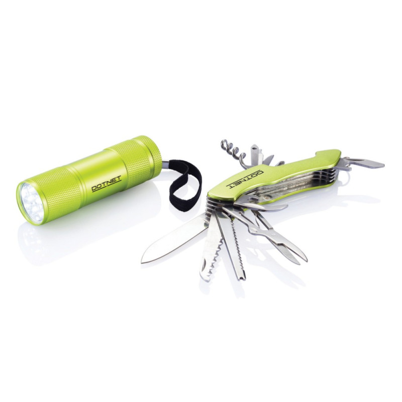 Zestaw narzędzi Quattro scyzoryk wielofunkcyjny 13 el