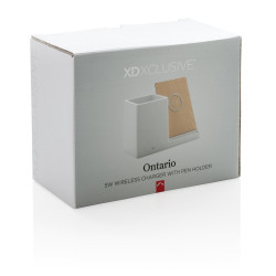 Ładowarka bezprzewodowa 5W organizer na biurko Ontario