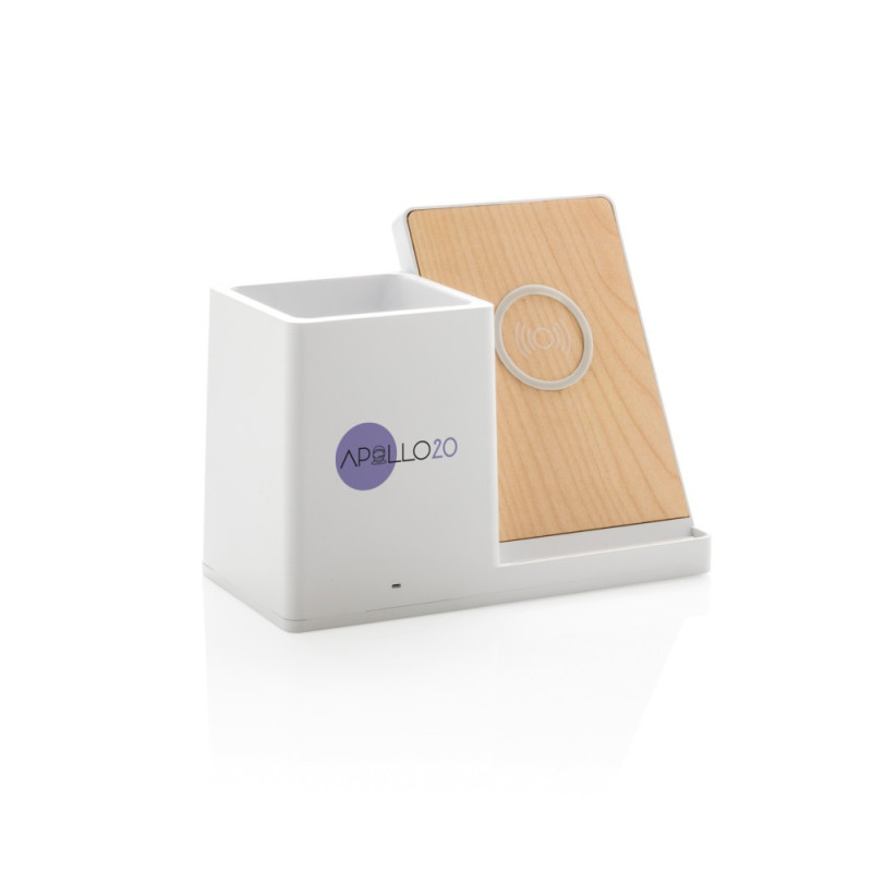 Ładowarka bezprzewodowa 5W organizer na biurko Ontario