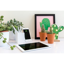 Ładowarka bezprzewodowa 5W organizer na biurko Ontario