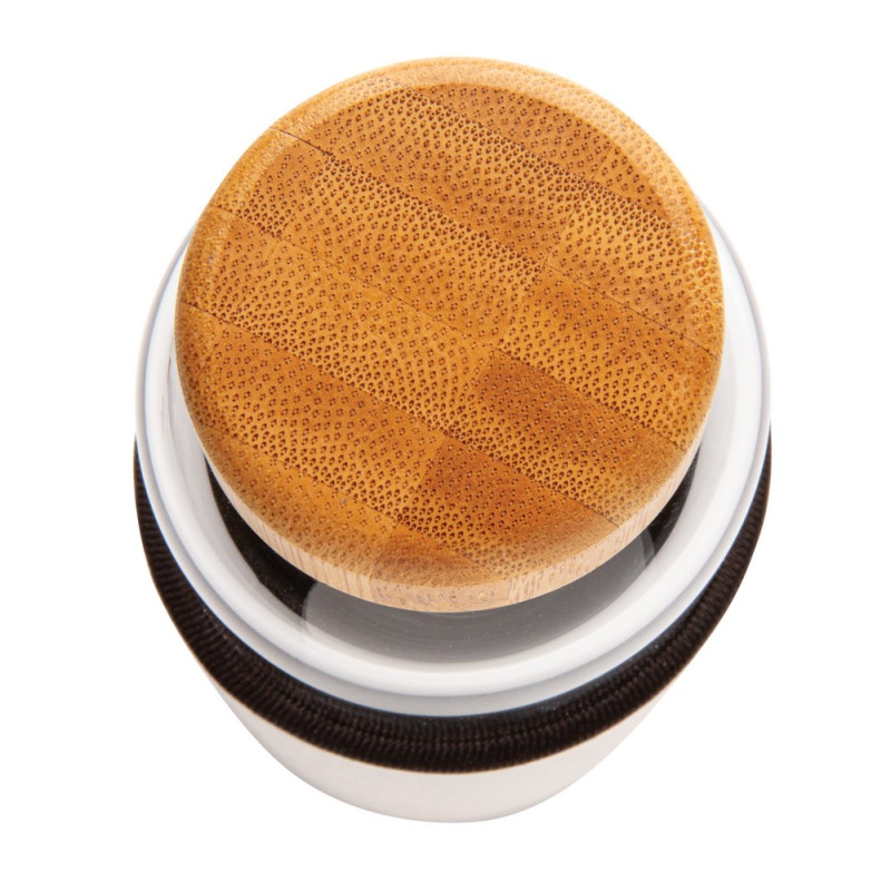 Szklana butelka 550 ml w pokrowcu